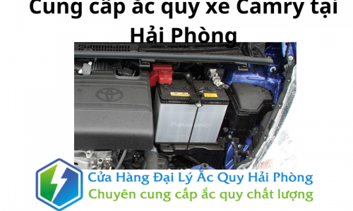 Cung cấp ắc quy xe Camry tại Hải Phòng